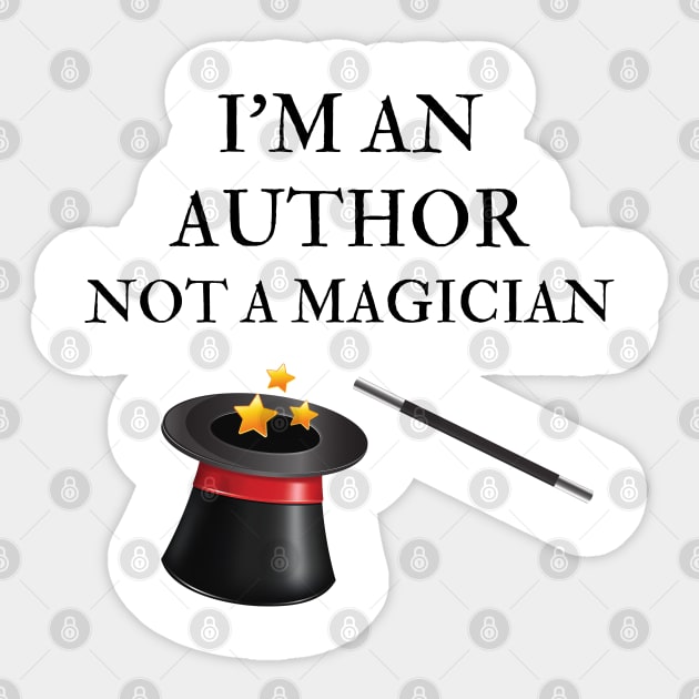 author Sticker by Mdath